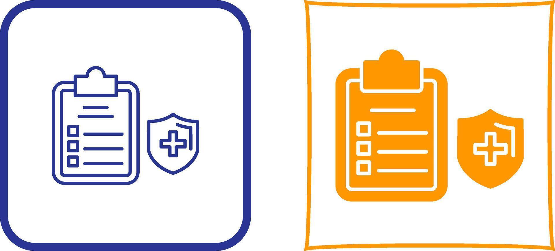 Medical Protection Icon Design vector