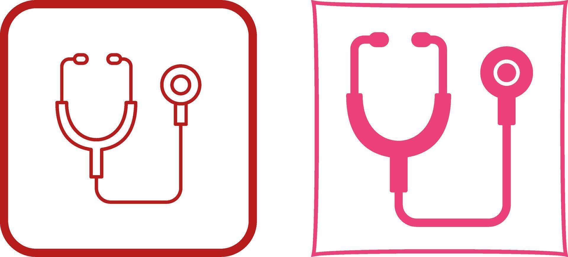 Stethoscope Icon Design vector