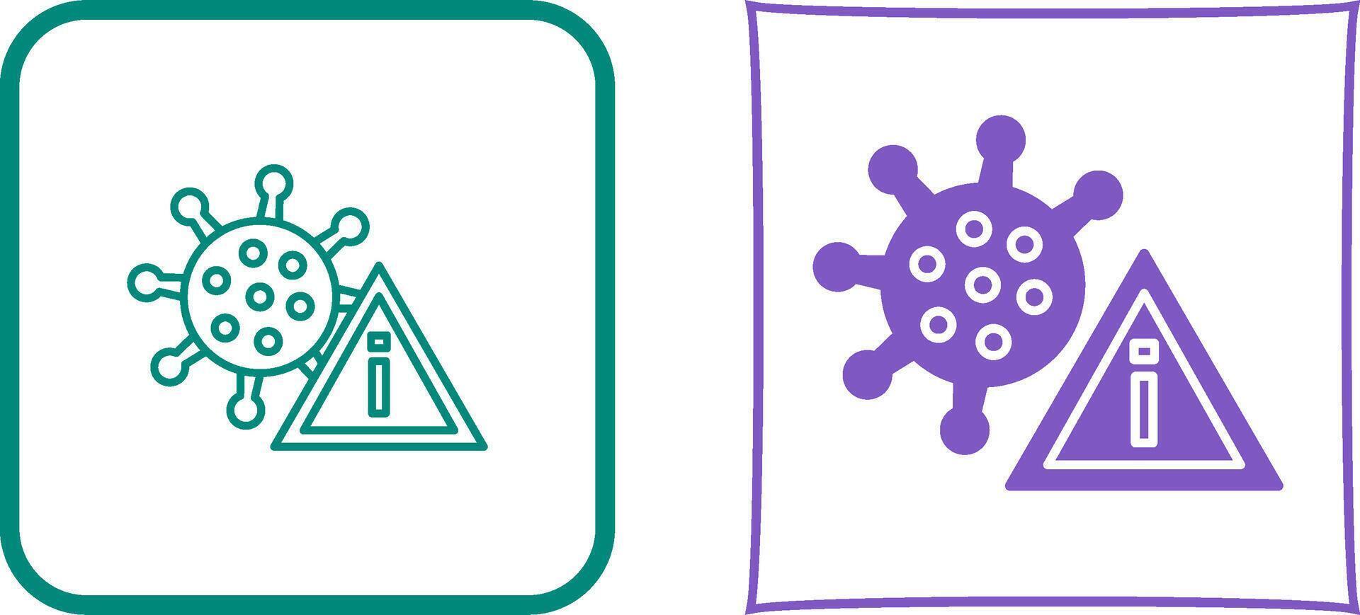 Coronavirus Icon Design vector