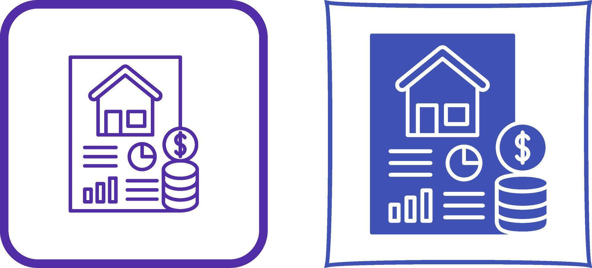 Loan Icon Design vector