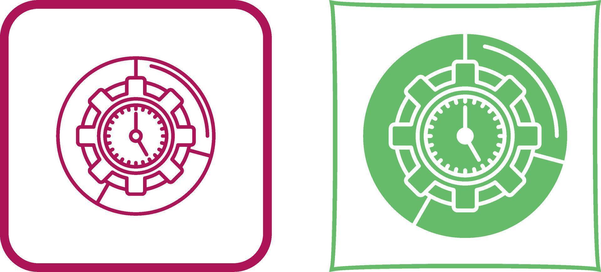 Time Management Icon Design vector