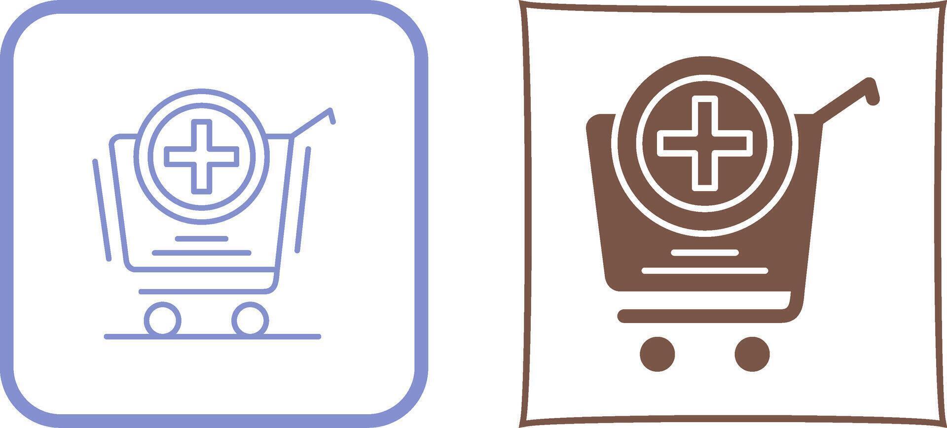 Add to Cart Icon Design vector