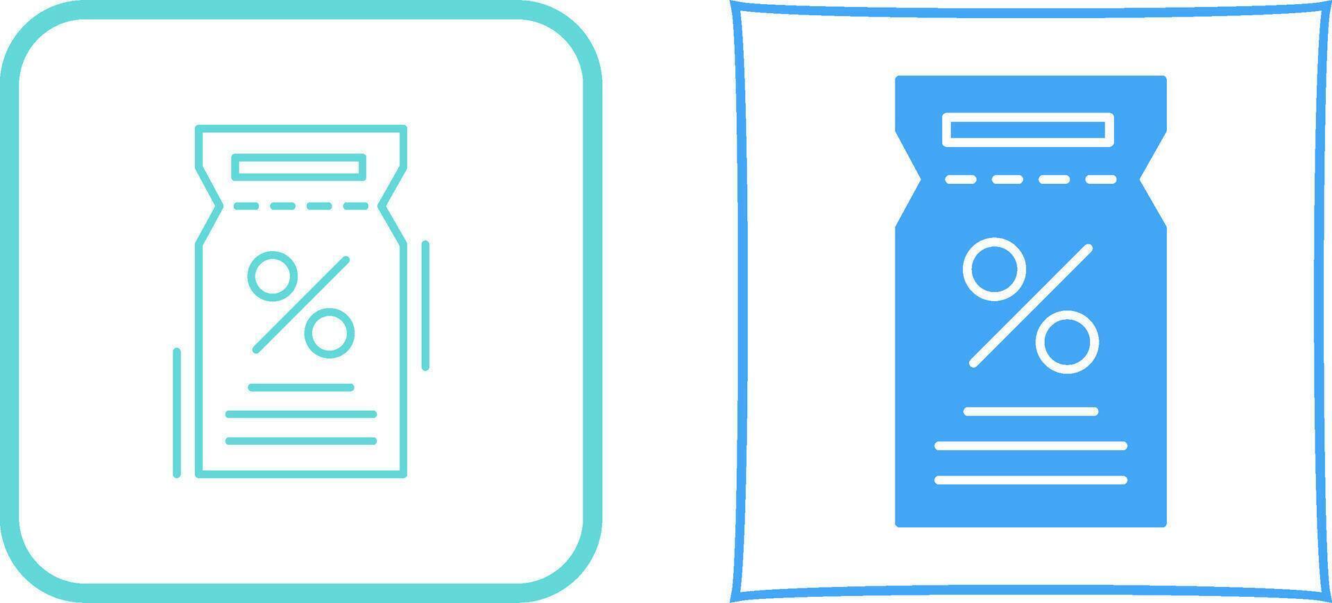 Discount Voucher Icon Design vector
