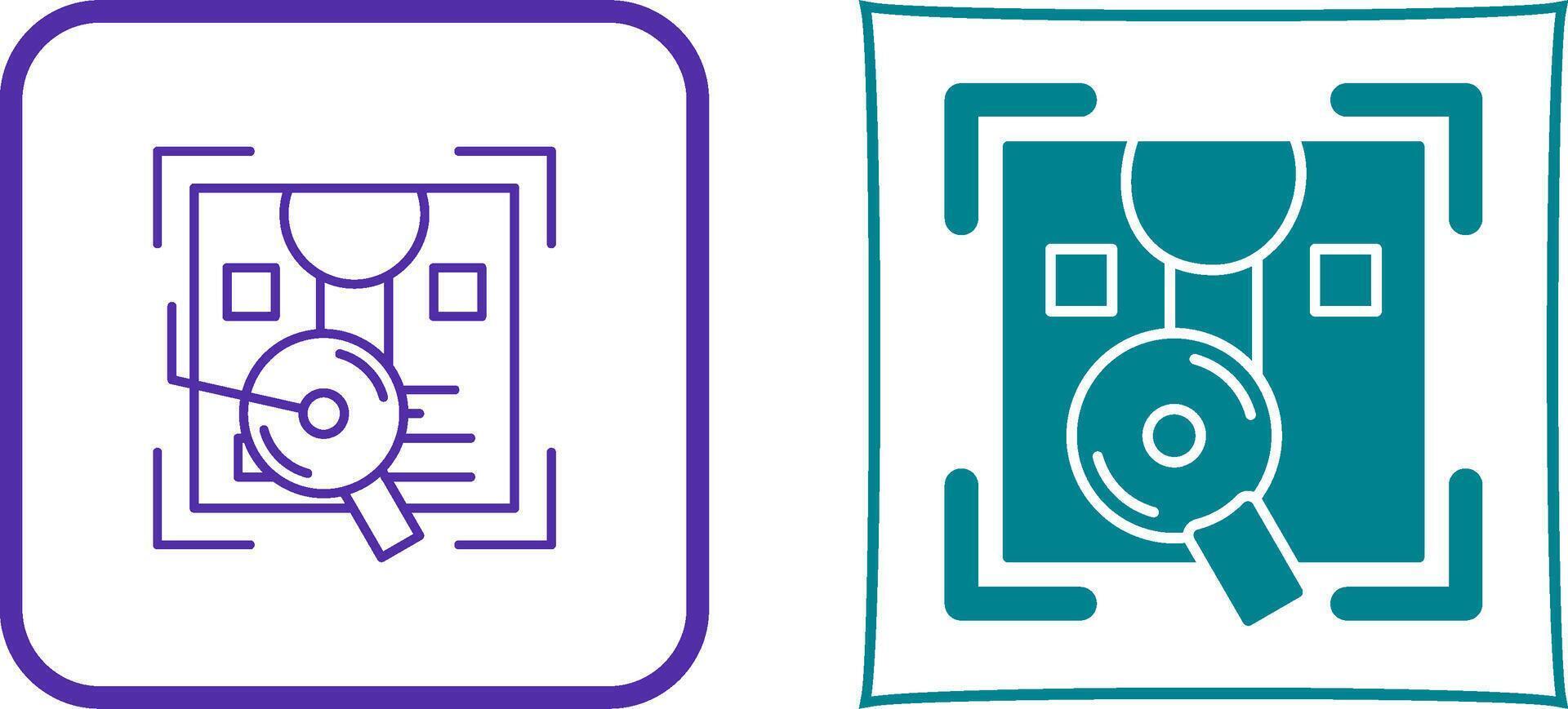 Order Tracking Icon Design vector
