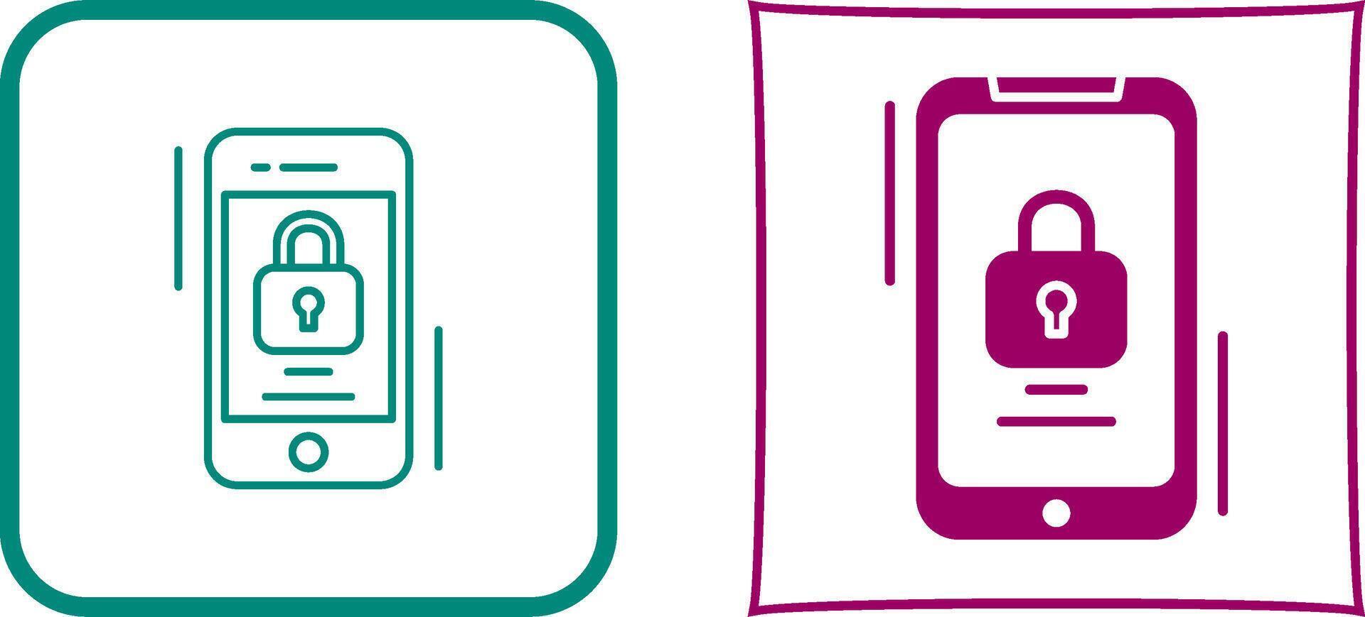 Lock Icon Design vector