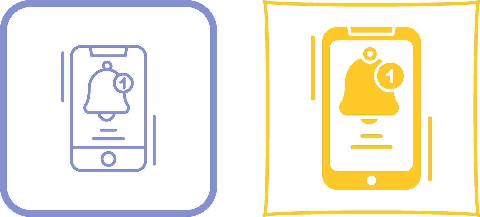 Notifications Icon Design vector