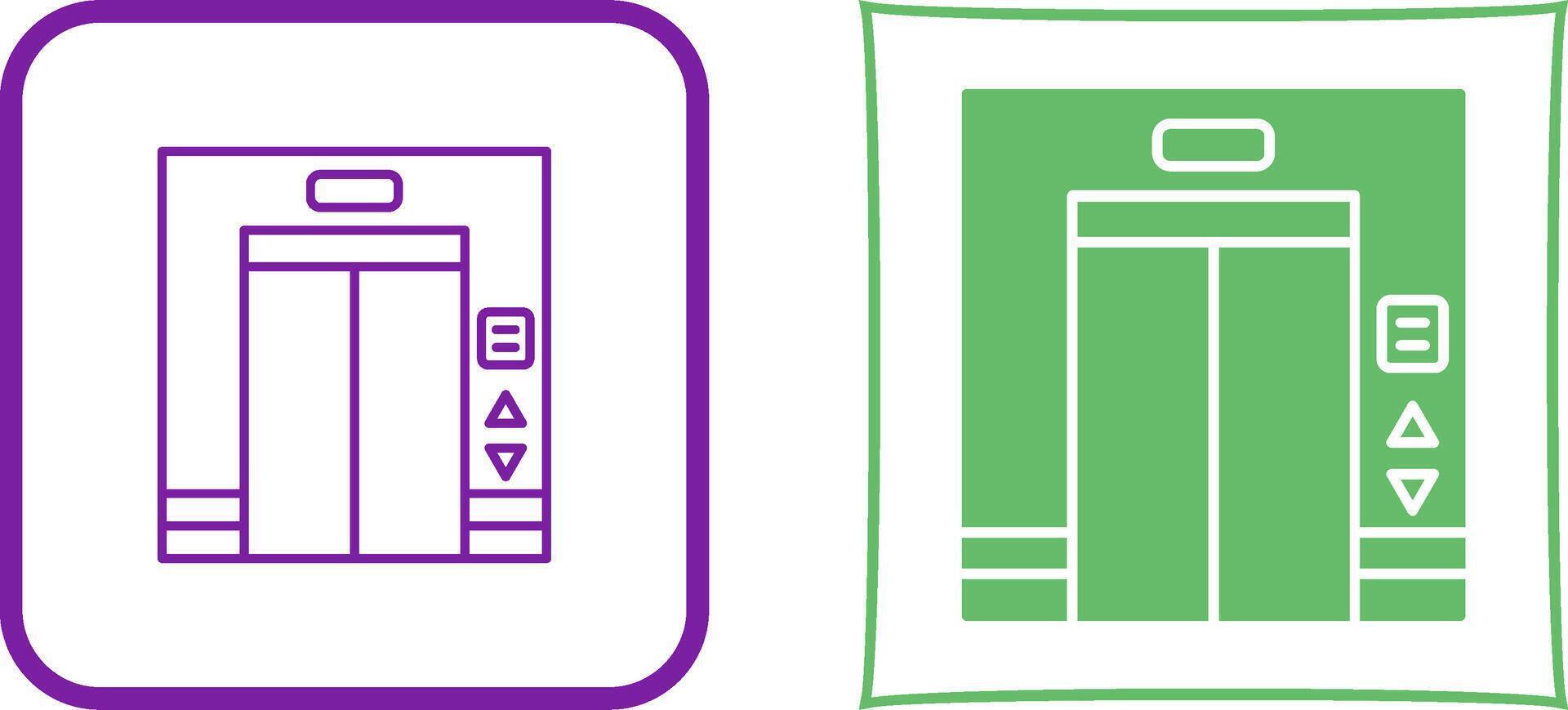 Elevator Icon Design vector