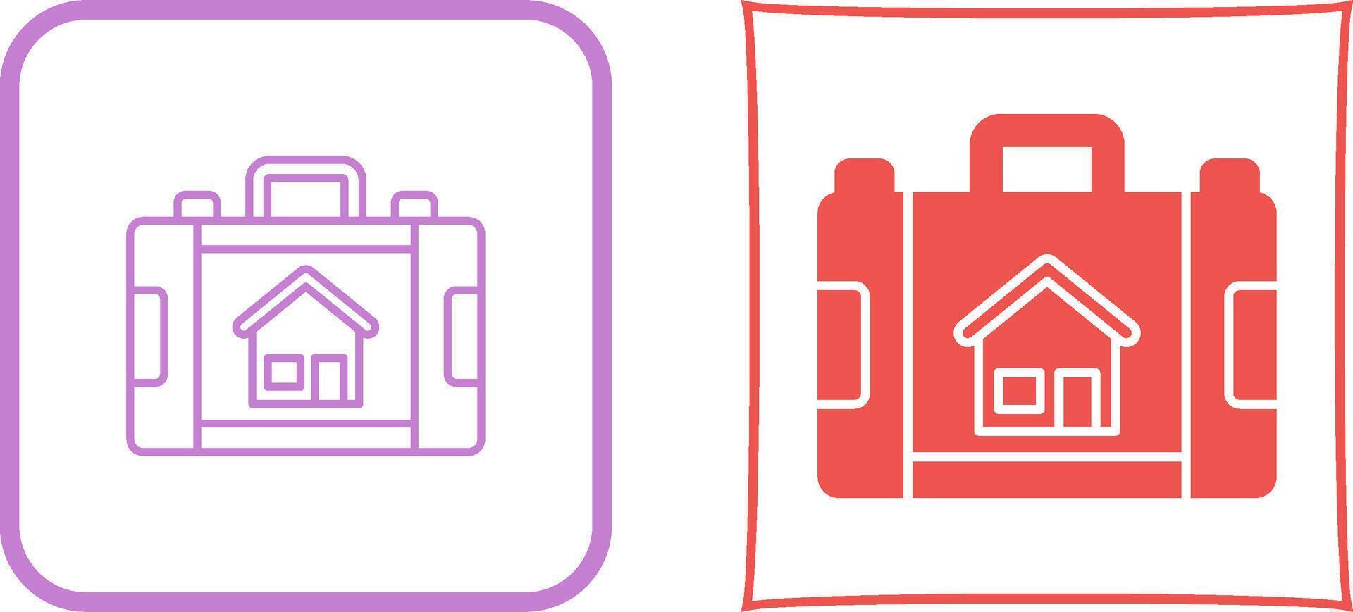Briefcase Icon Design vector