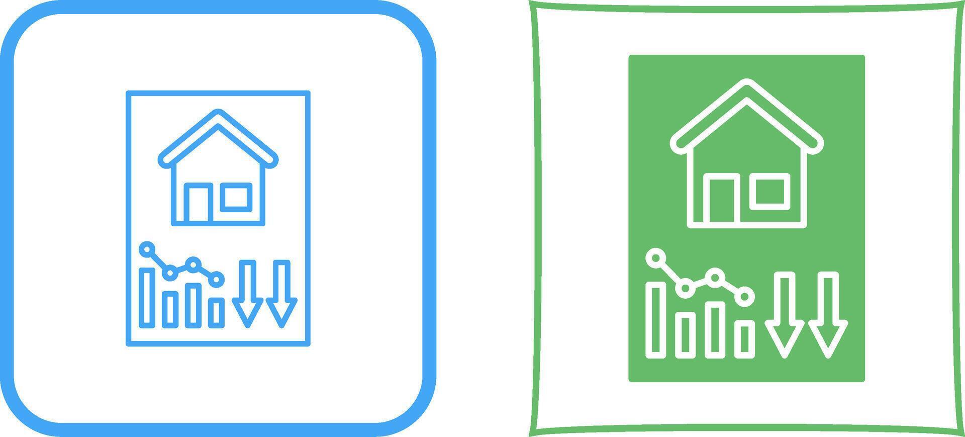 Loss Icon Design vector