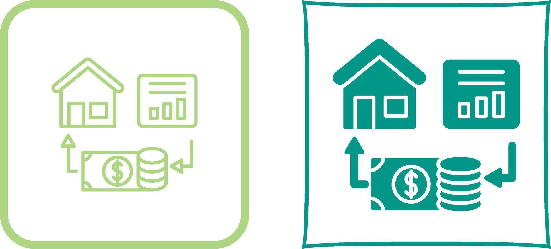 Investment Icon Design vector