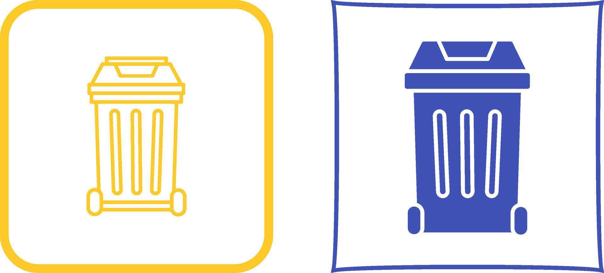 Garbage Icon Design vector