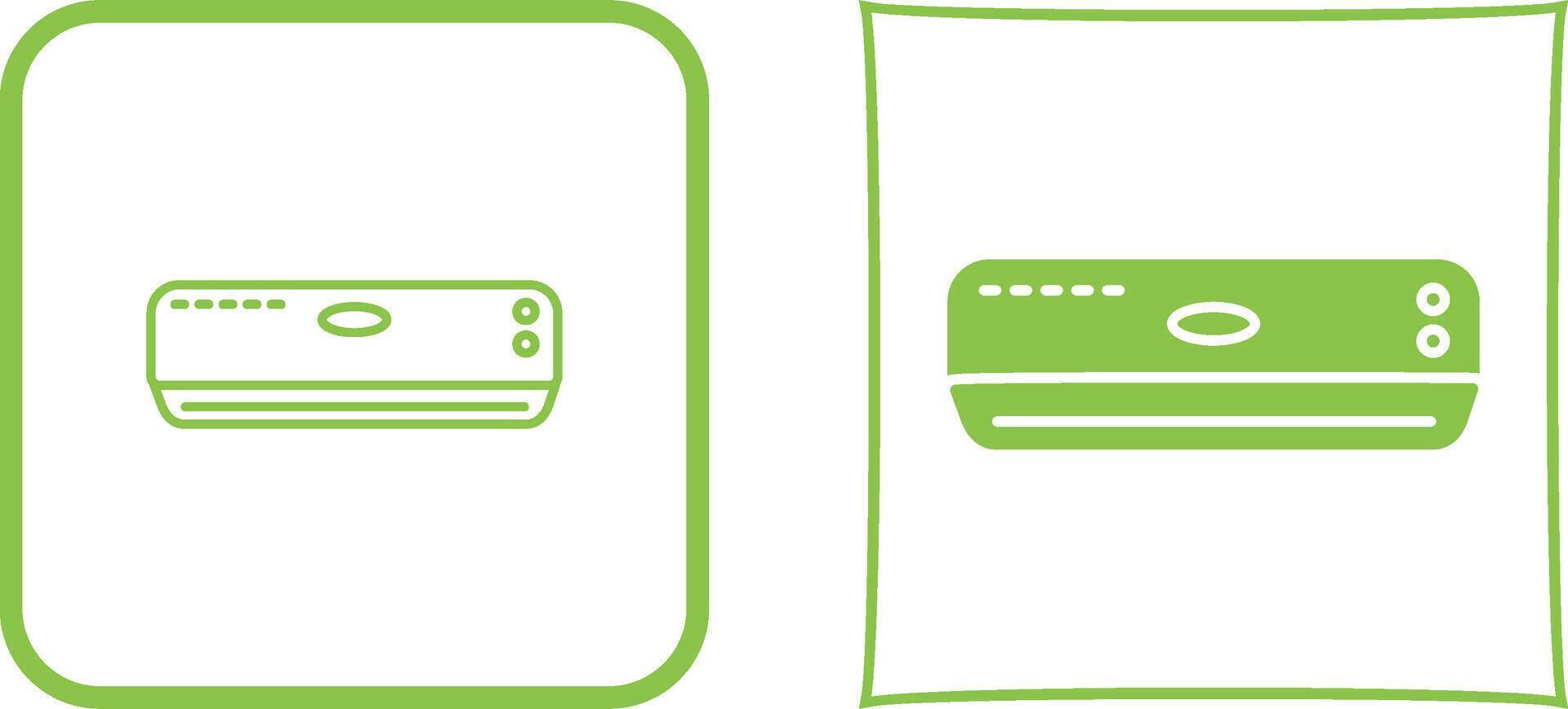 Air Conditioner Icon Design vector