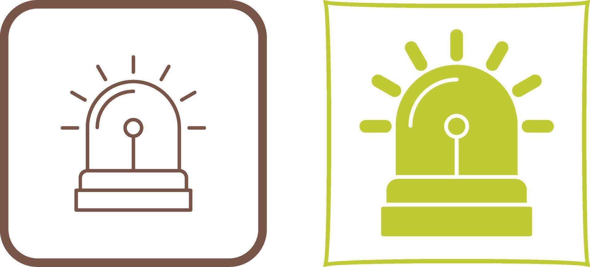 Alarm System Icon Design vector
