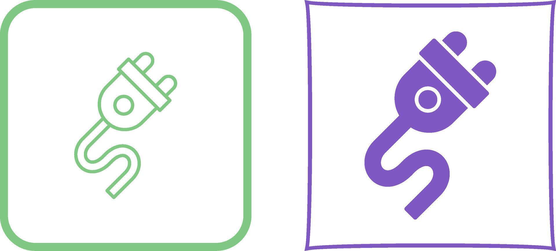 Plug Icon Design vector