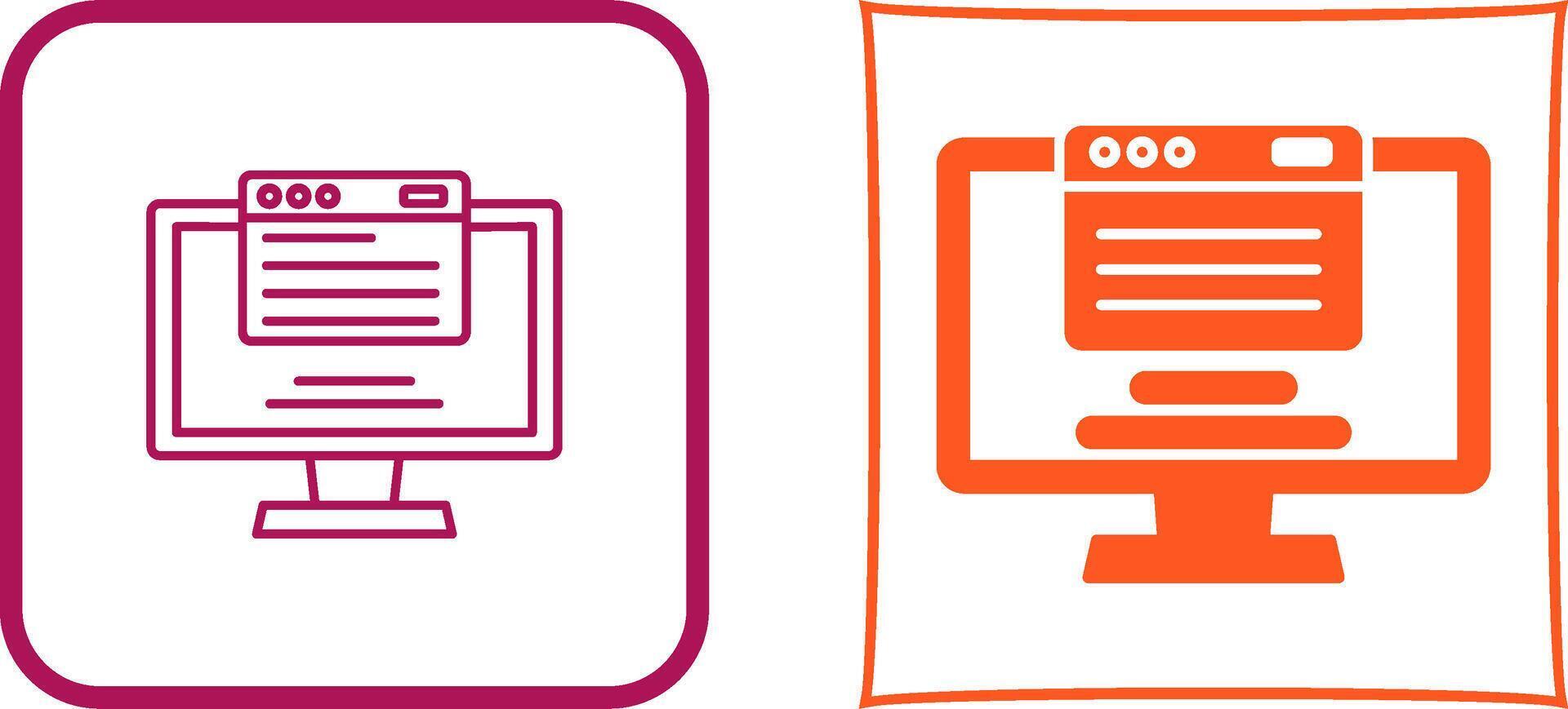 Web Icon Design vector