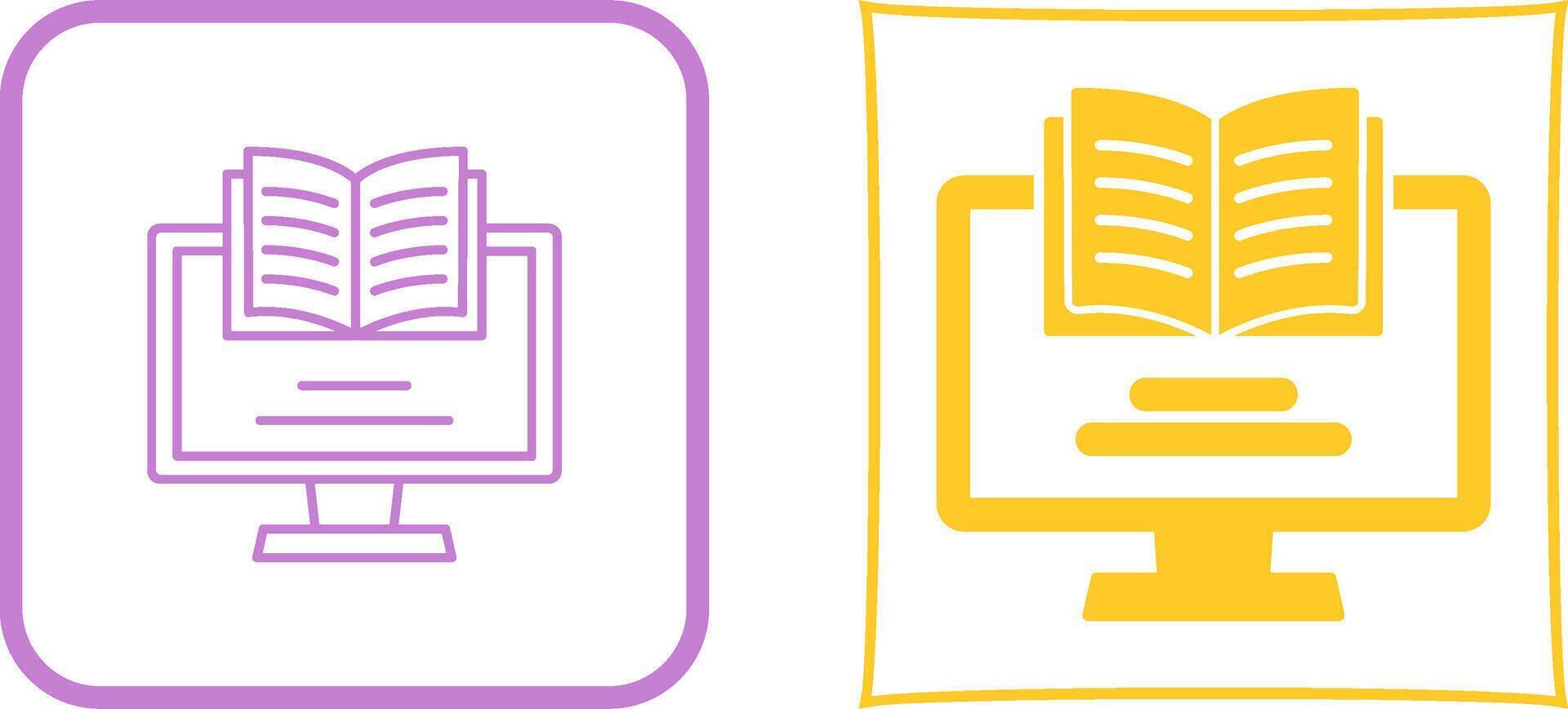 Monitor Icon Design vector