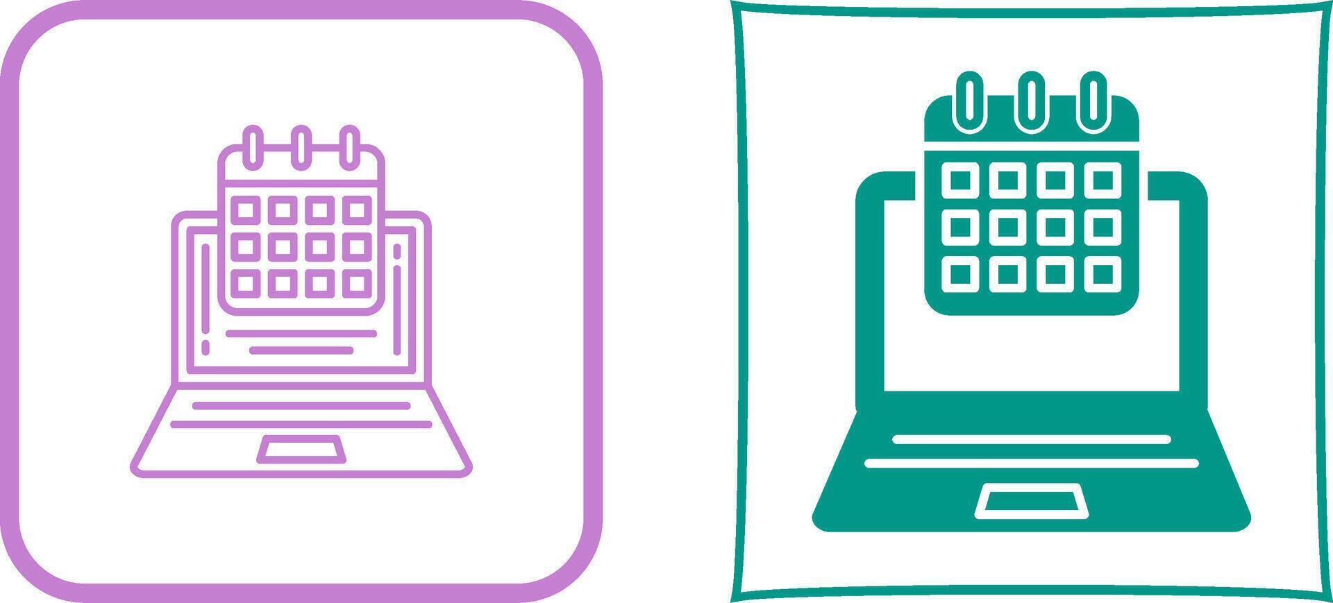 Timetable Icon Design vector