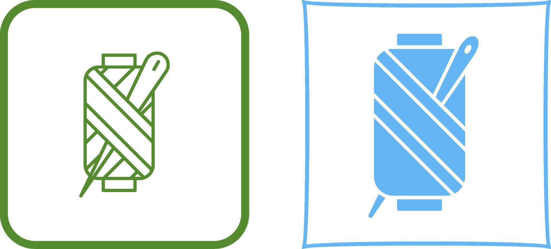 Needle Icon Design vector