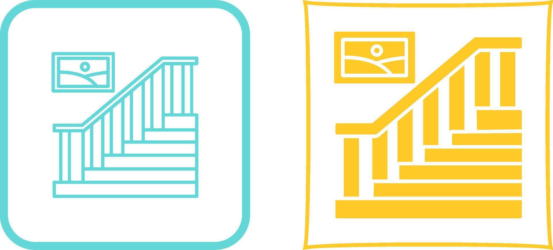 Stair Icon Design vector