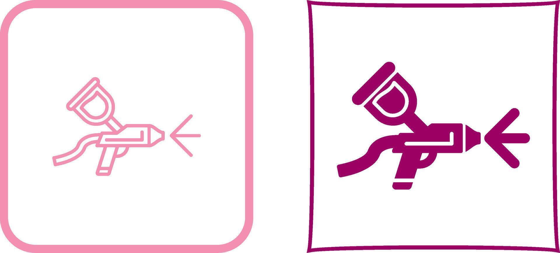 Airbrush Icon Design vector