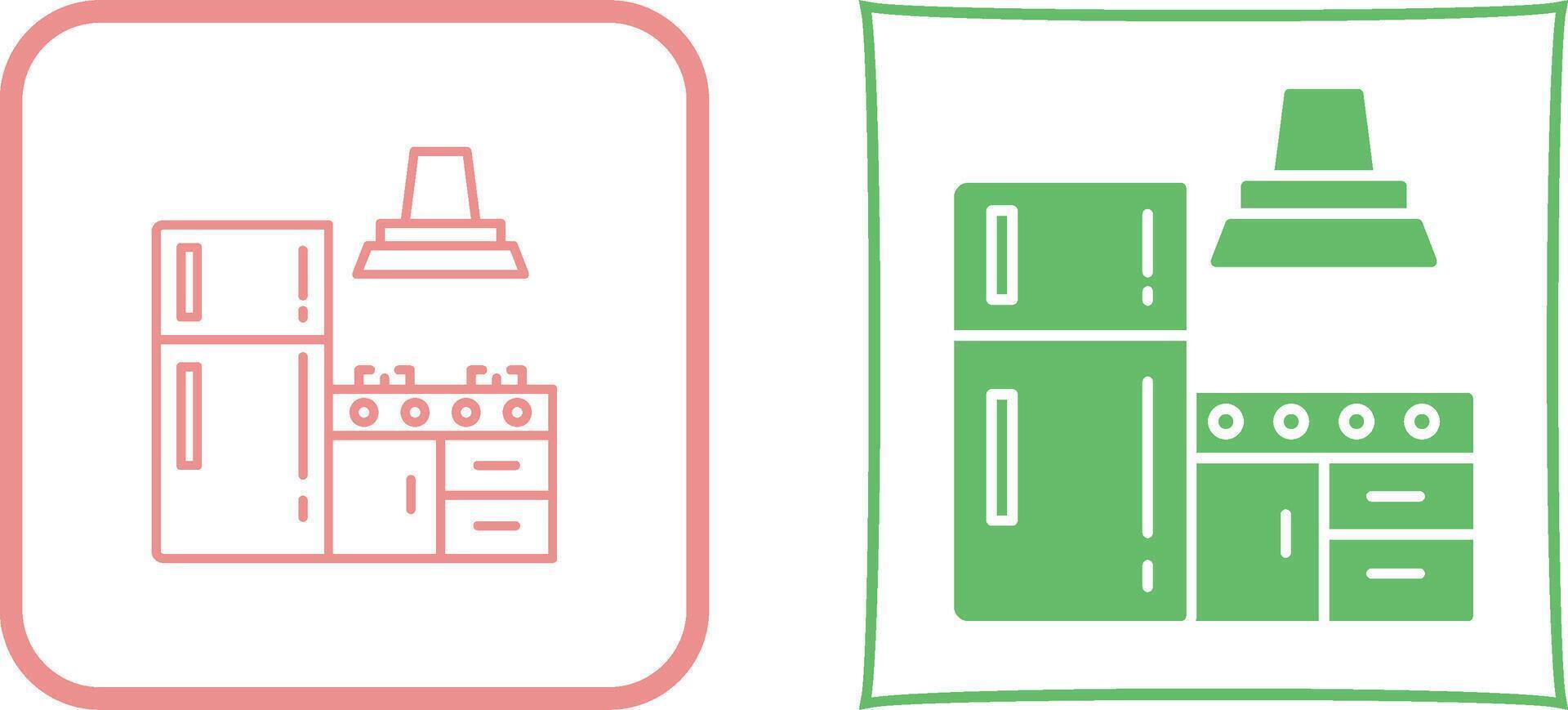 Kitchen Icon Design vector