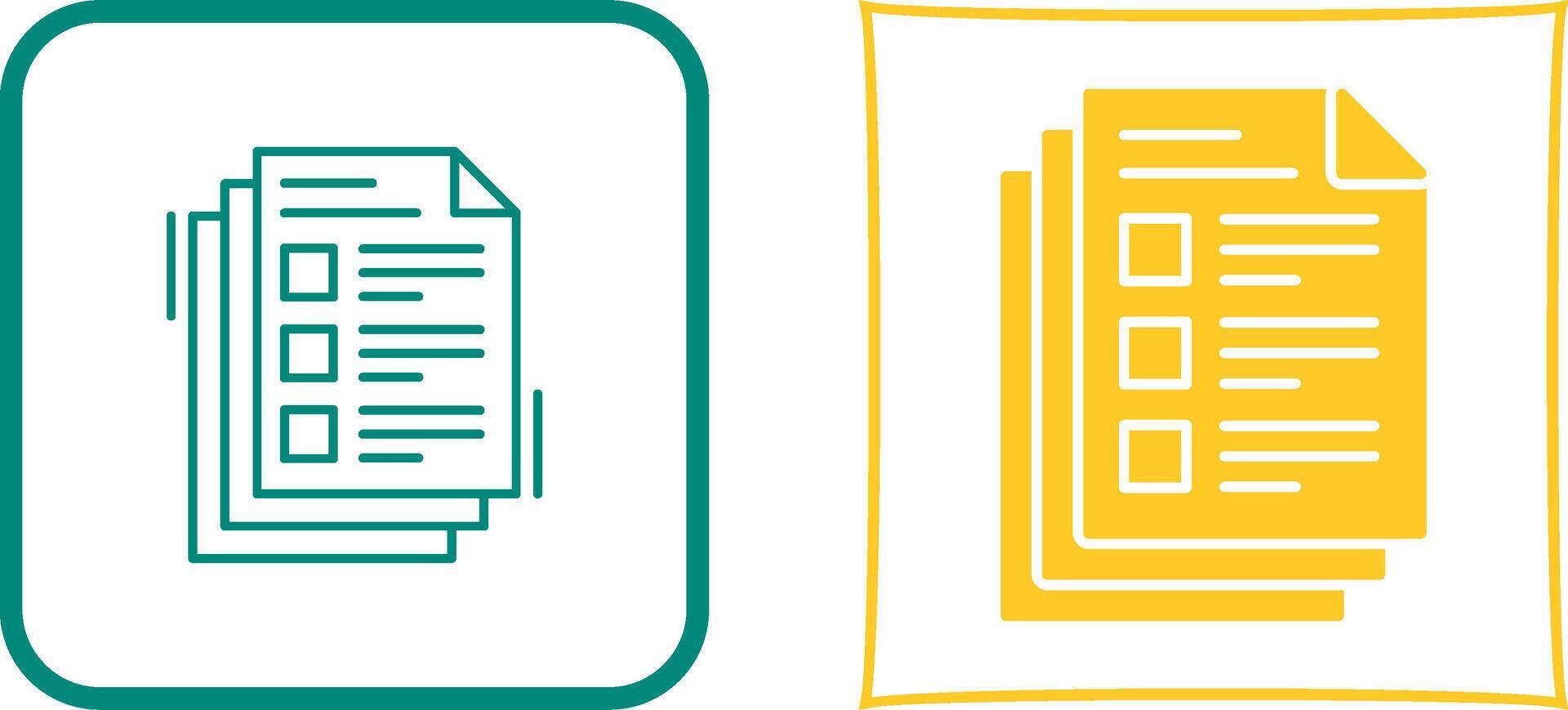 Notes Icon Design vector