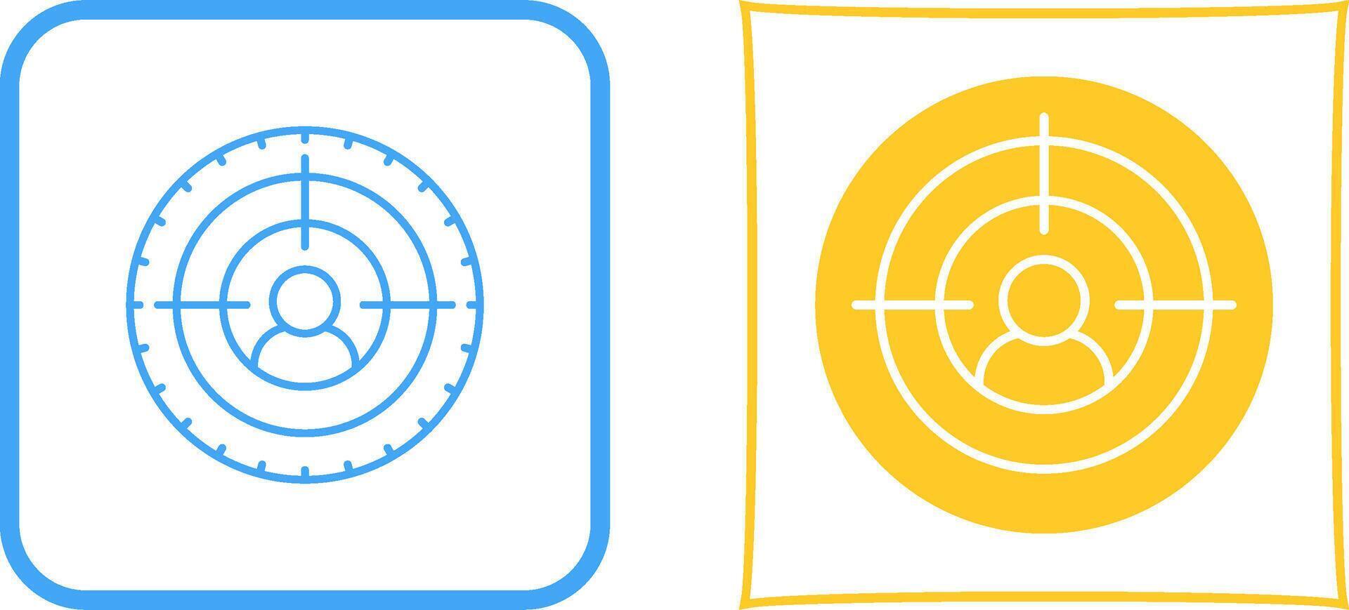Goal Icon Design vector