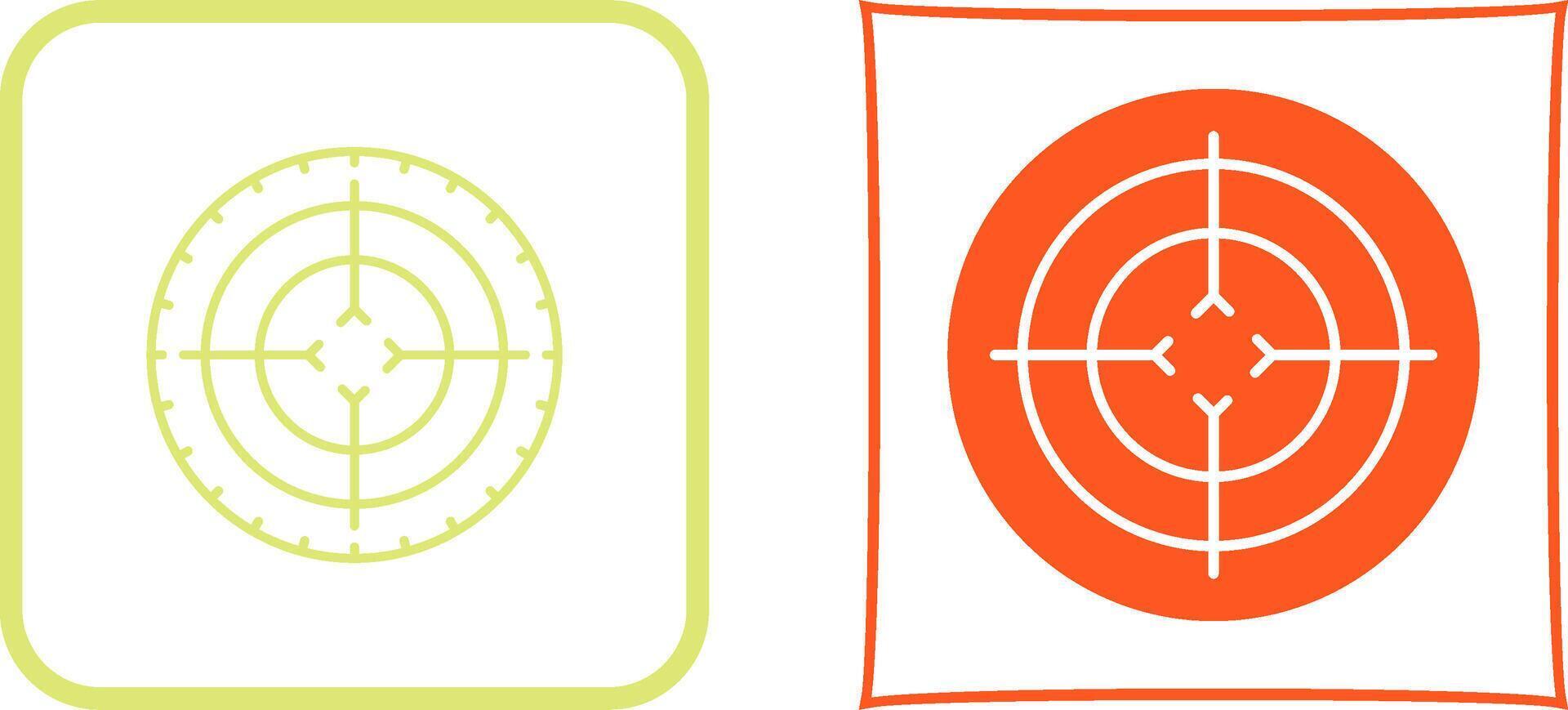 Target Icon Design vector