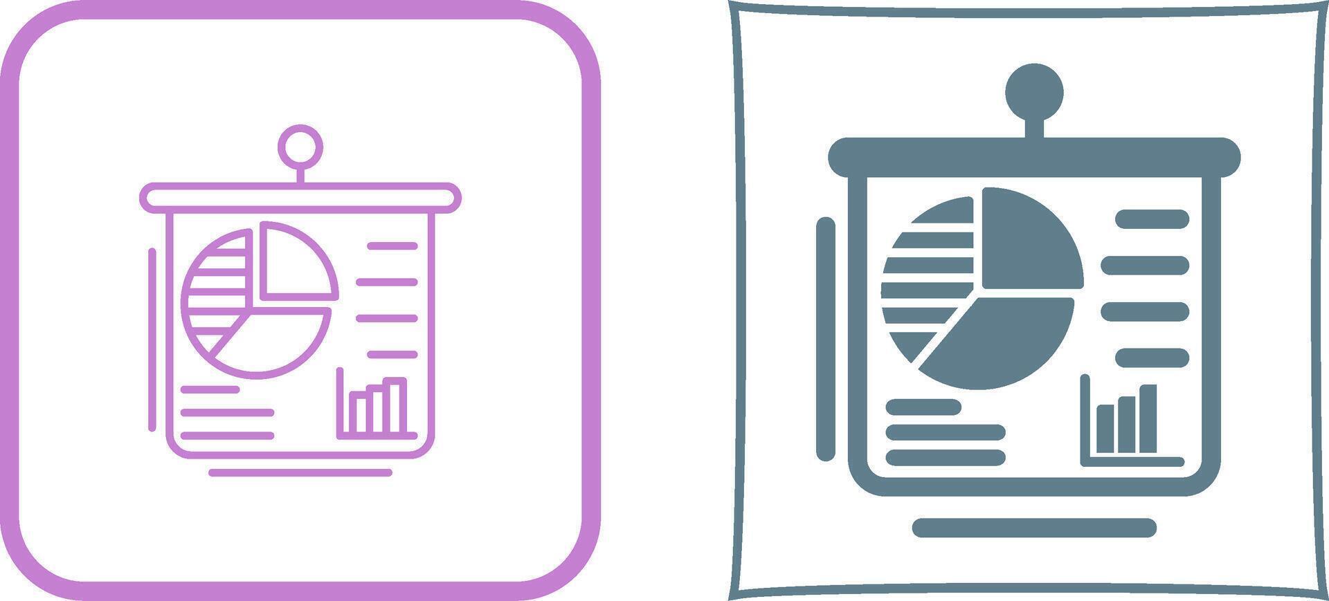 Presentation Icon Design vector