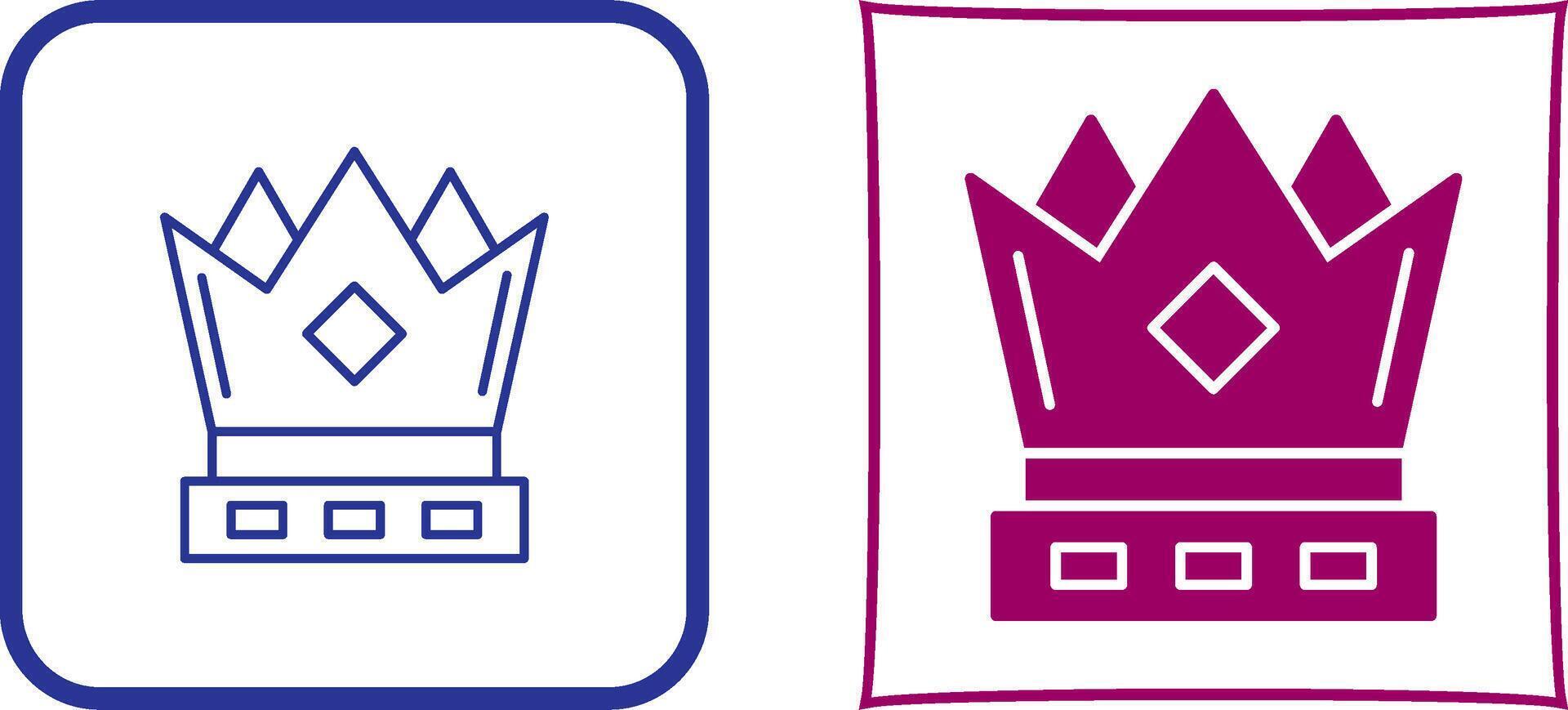 Crown Icon Design vector