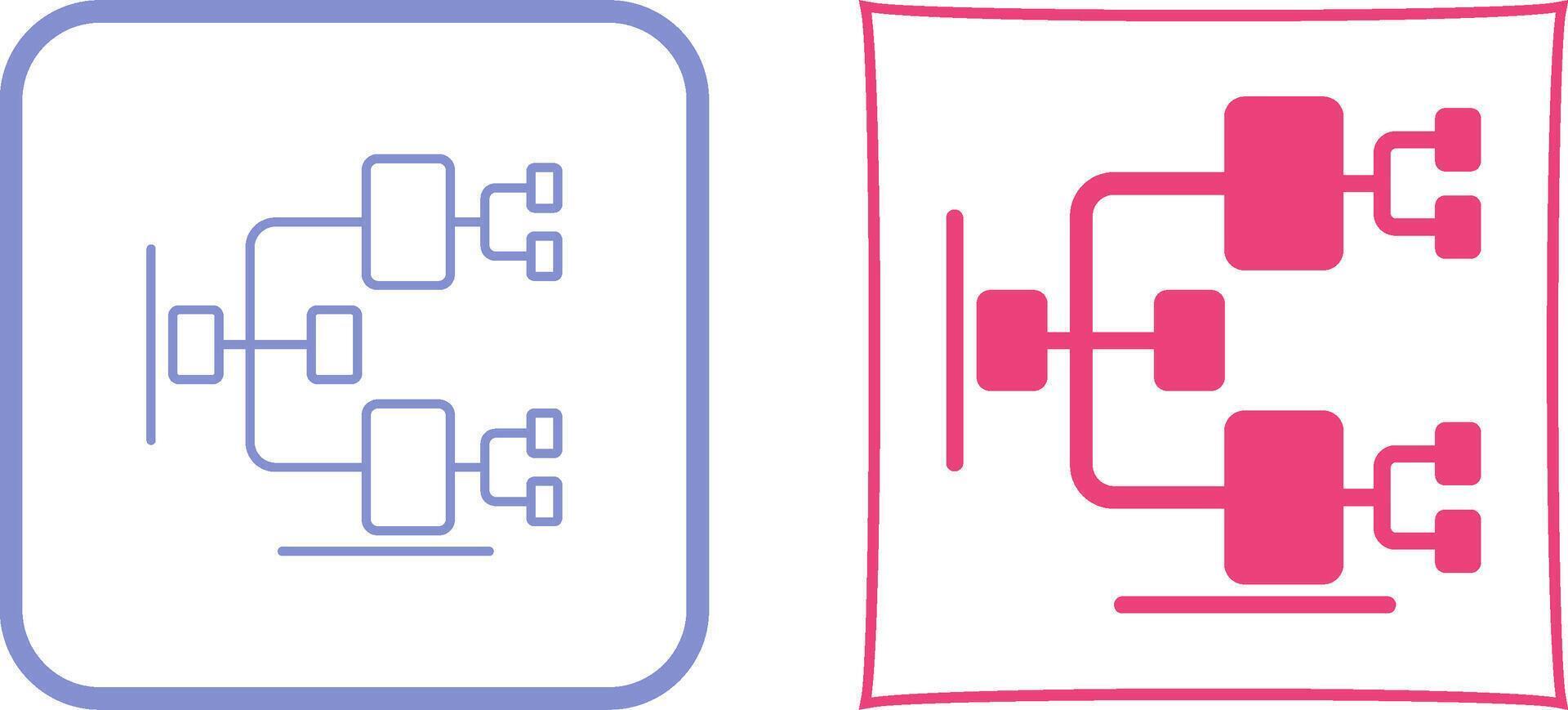 Chart Icon Design vector