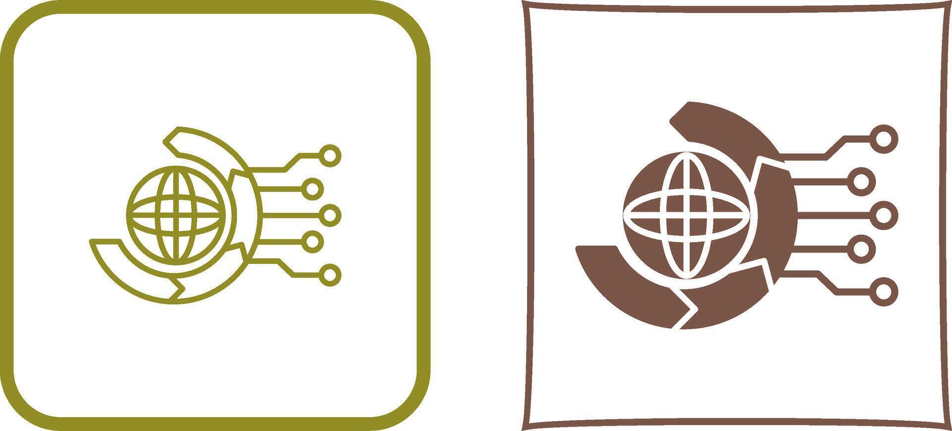 Internet Icon Design vector