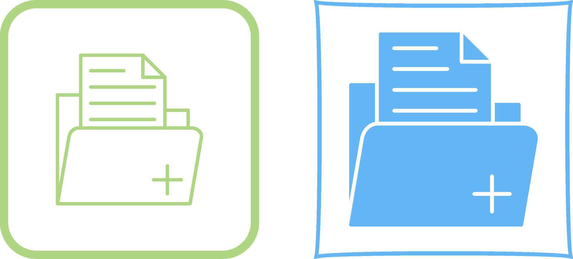 Folder Icon Design vector
