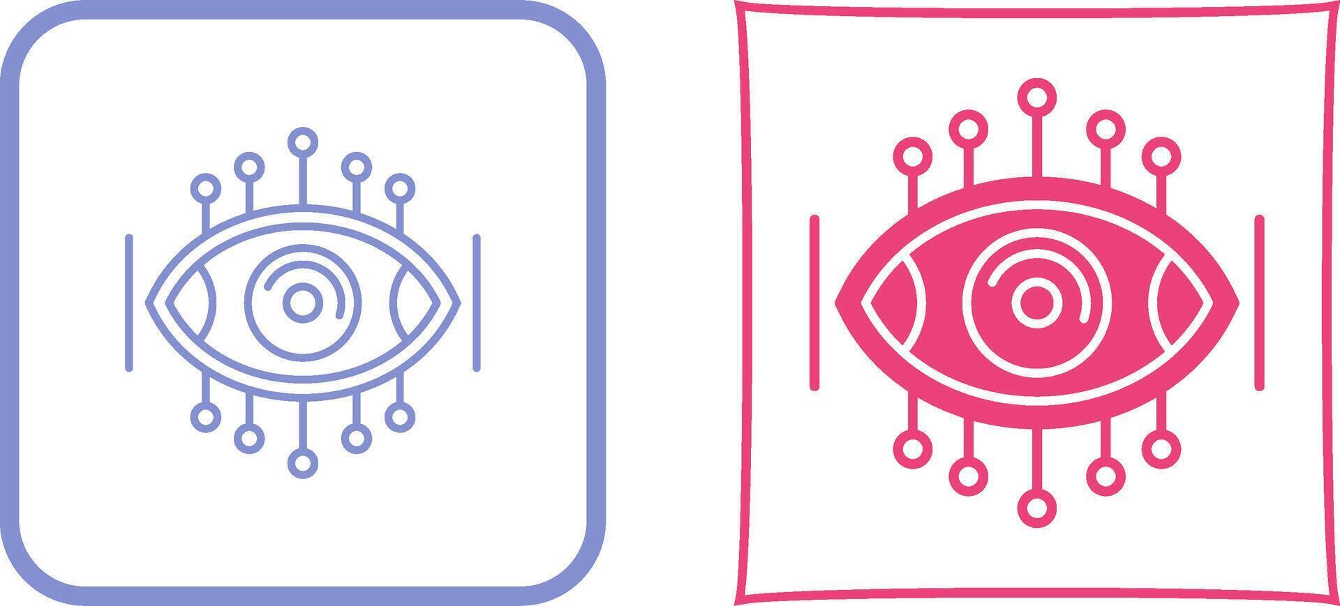 Spyware Icon Design vector