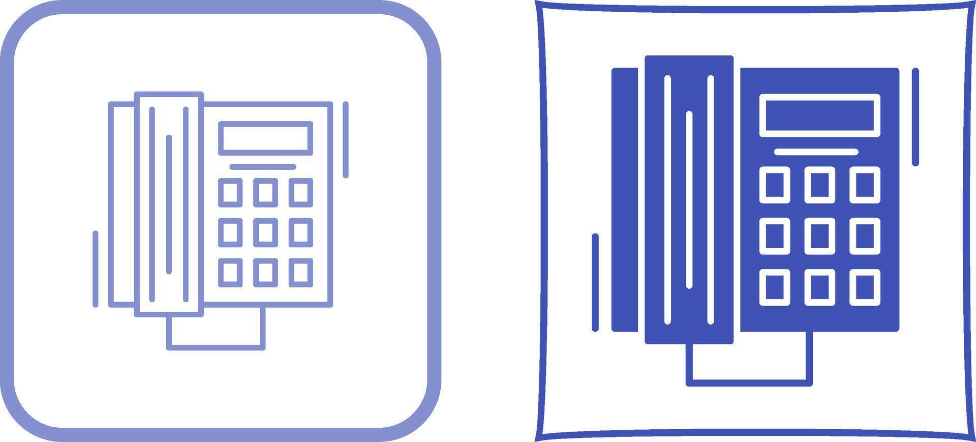 Phone Call Icon Design vector