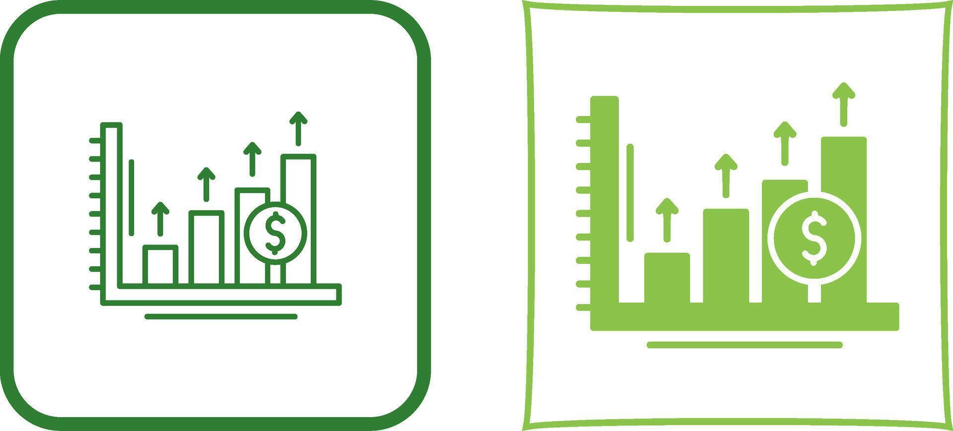 Profit Icon Design vector