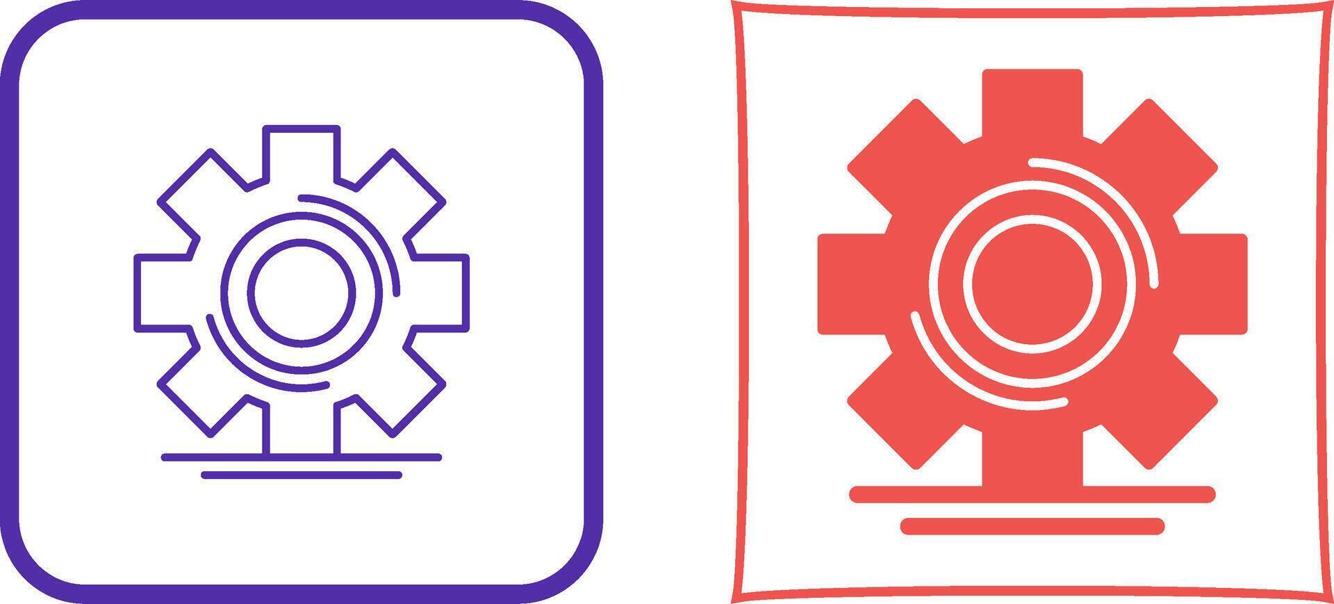 Setting Icon Design vector