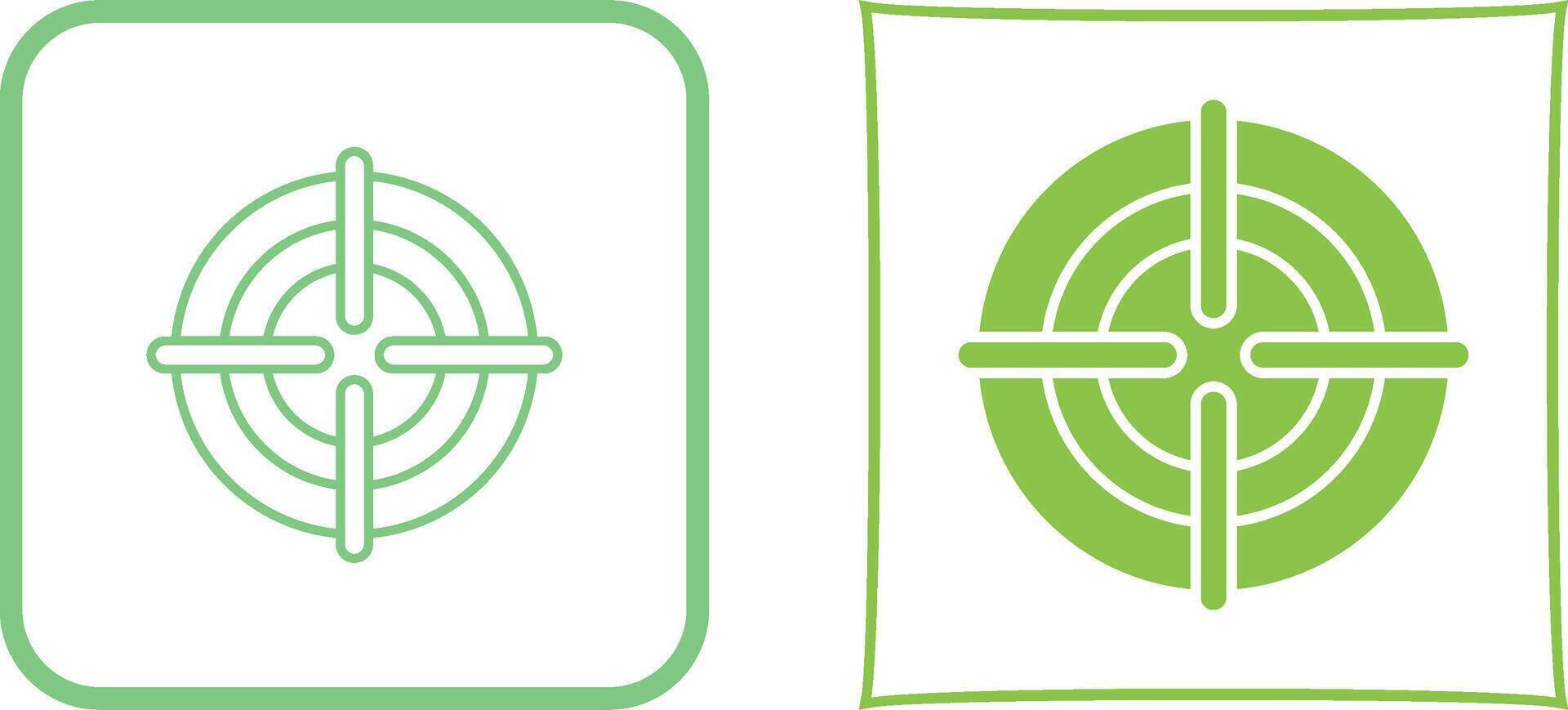 Target Icon Design vector