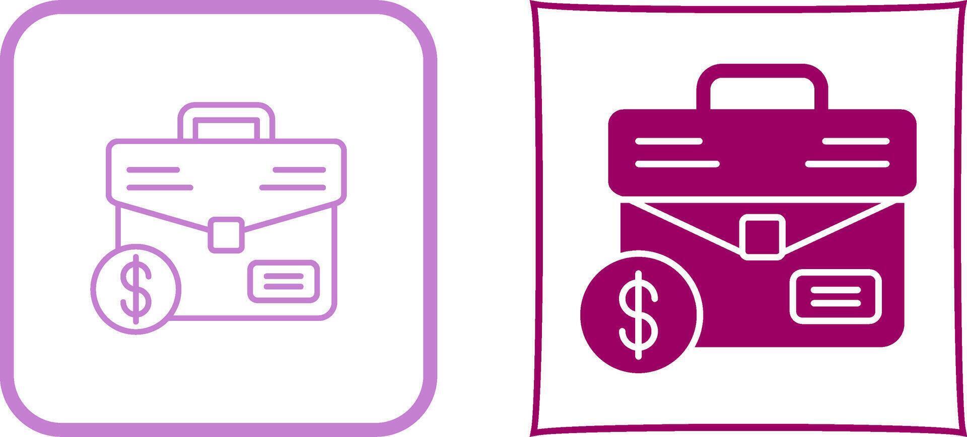 Suitcase Icon Design vector