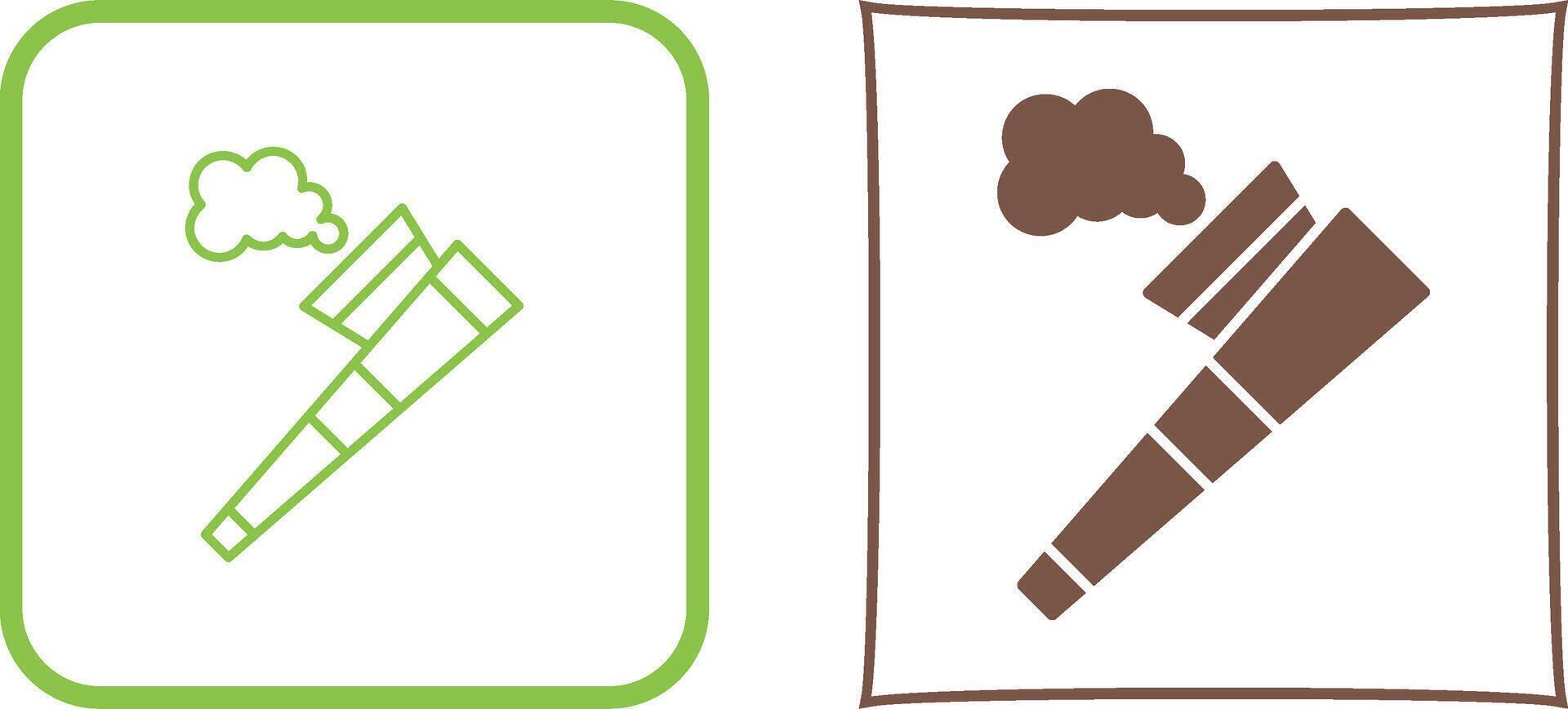 Pipe Icon Design vector