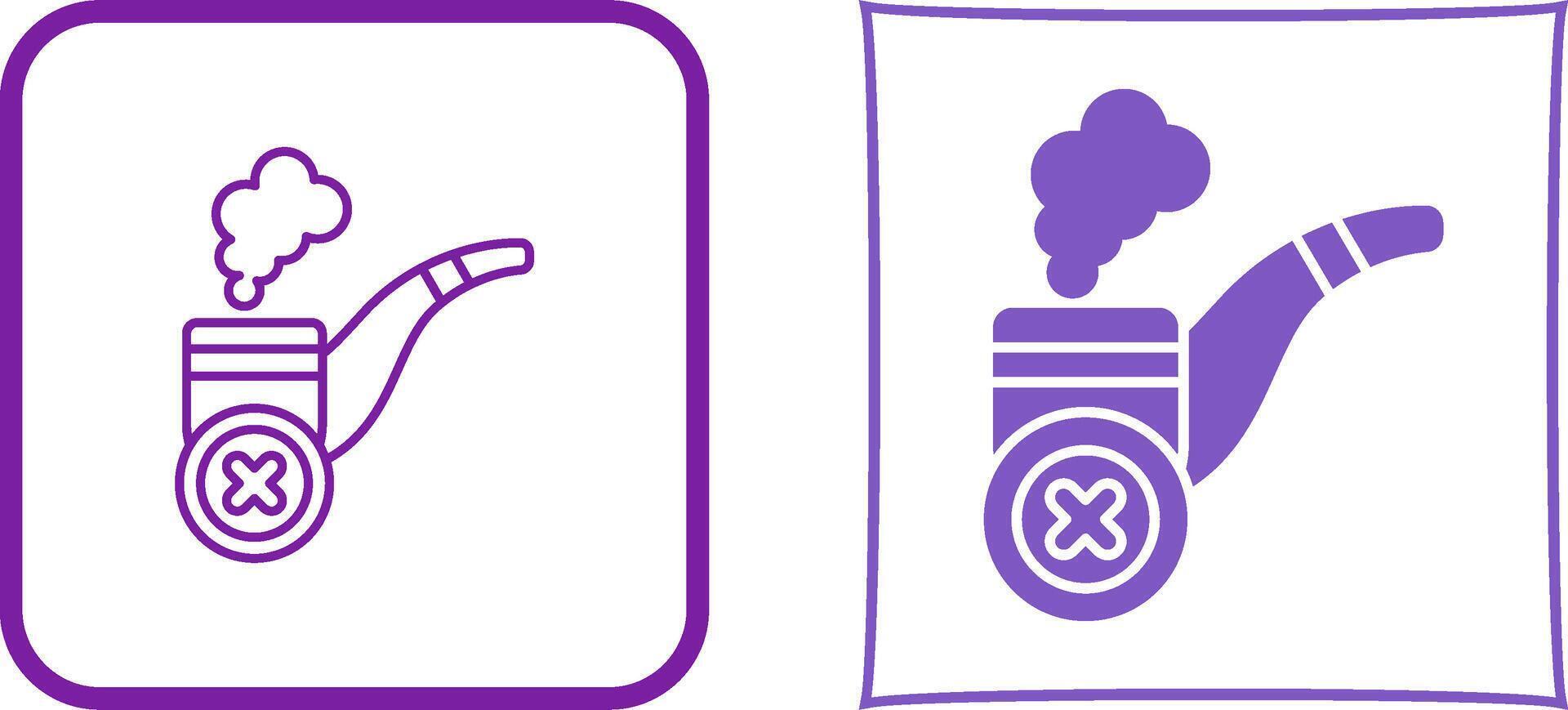 No Cigar Icon Design vector
