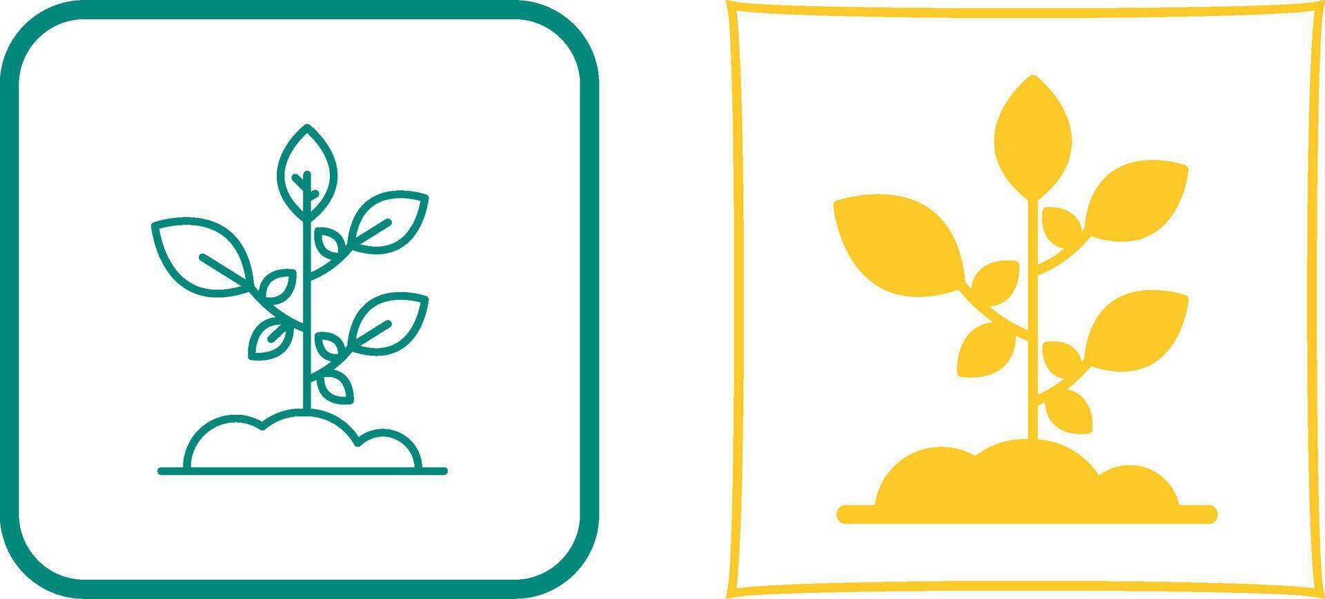 Sprout Icon Design vector