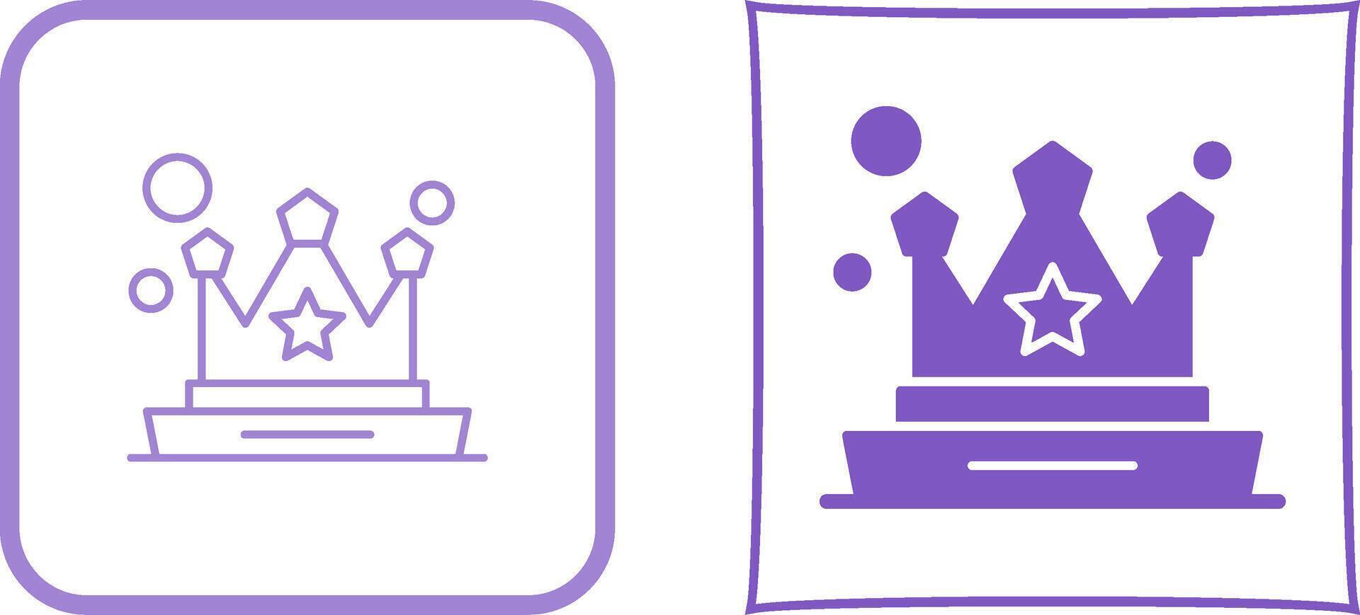 Crown Icon Design vector