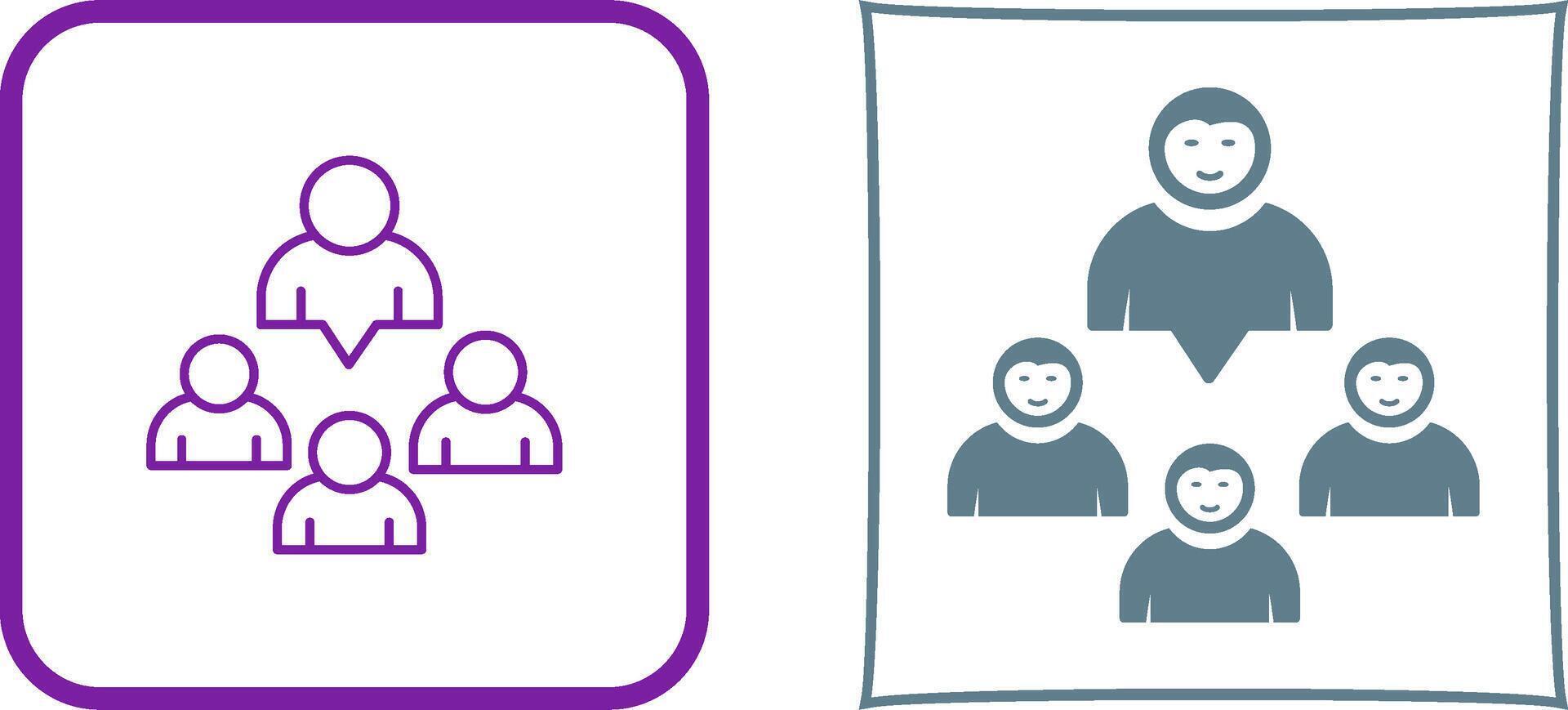 Group Icon Design vector