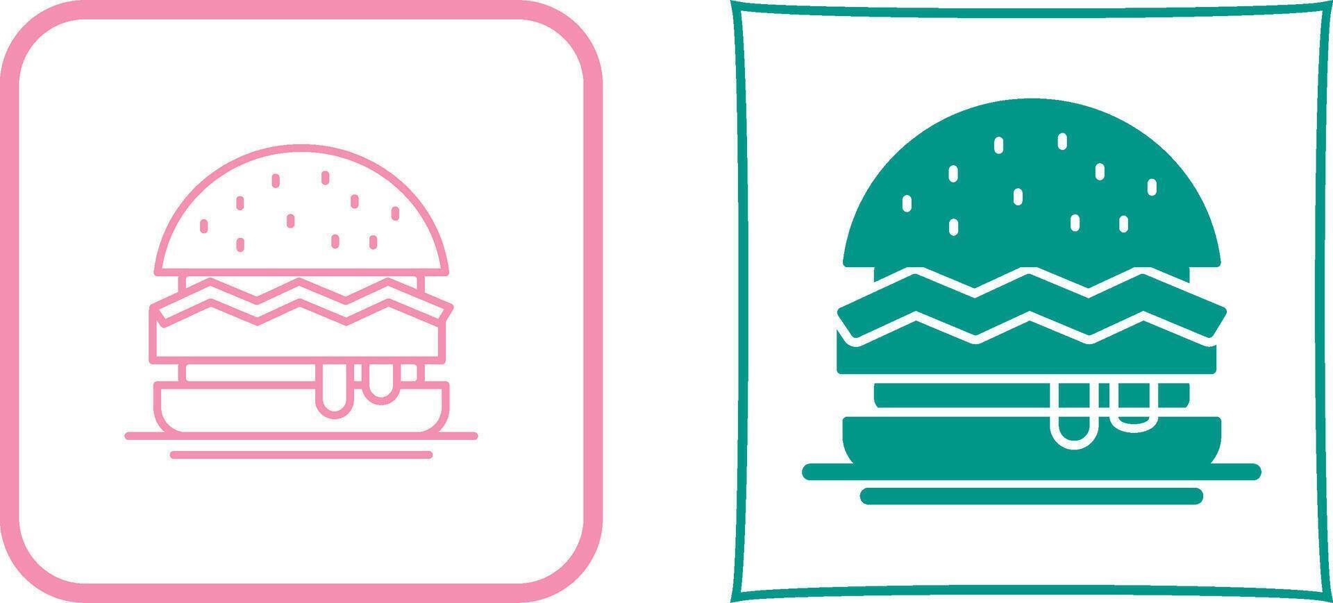 Hamburger Icon Design vector