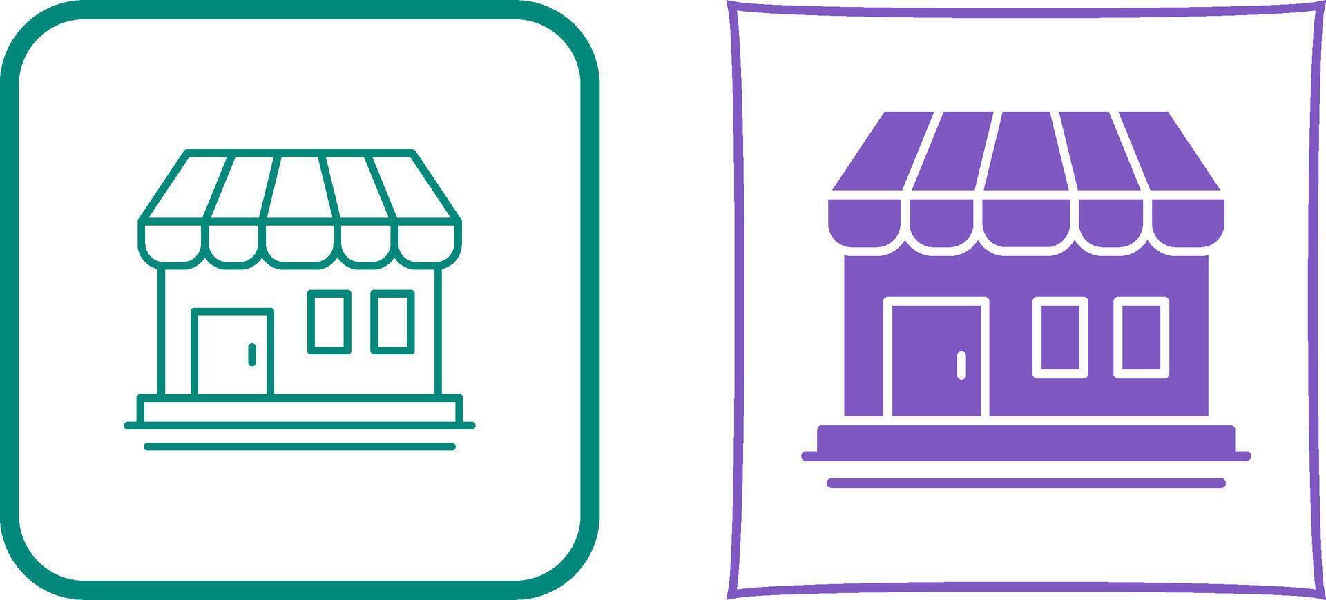 Shop Icon Design vector
