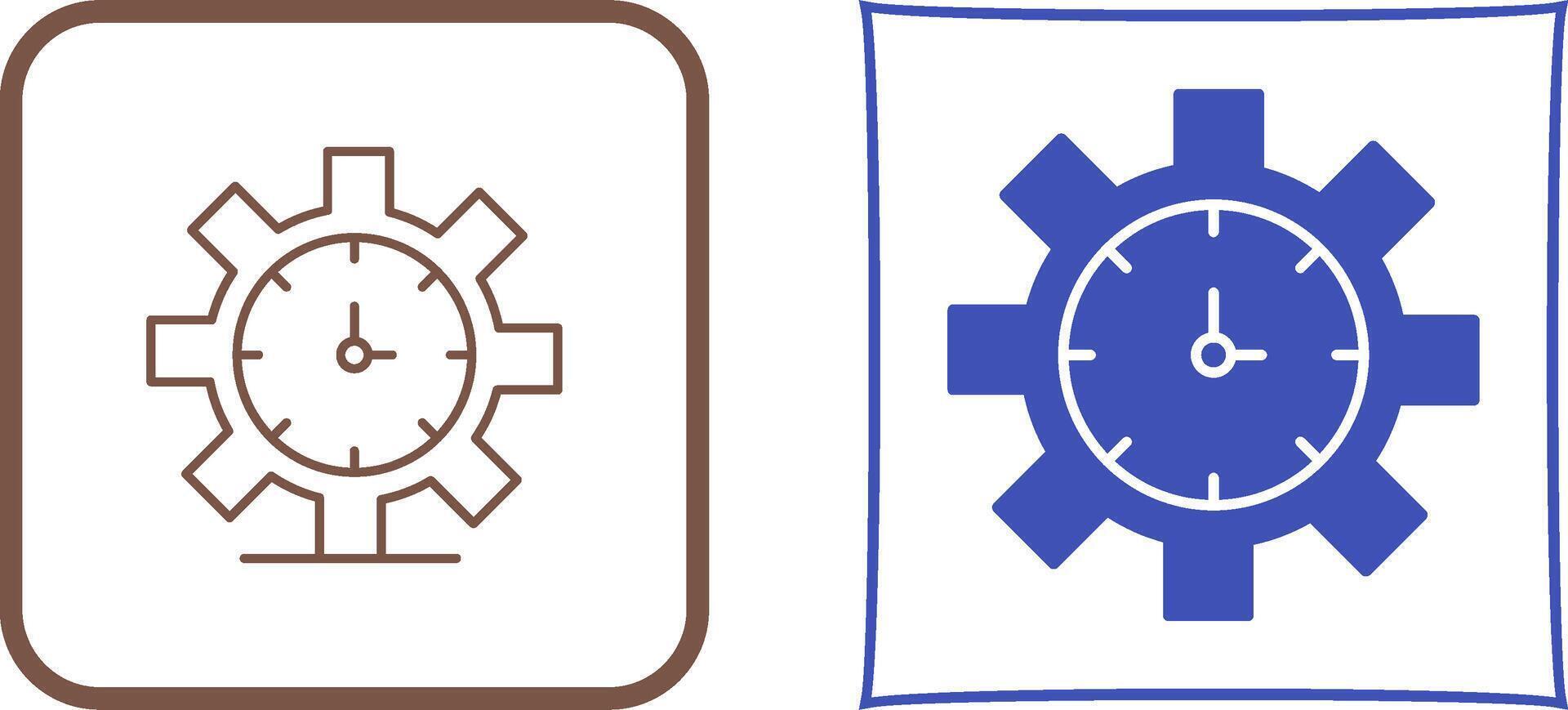Time Management Icon Design vector