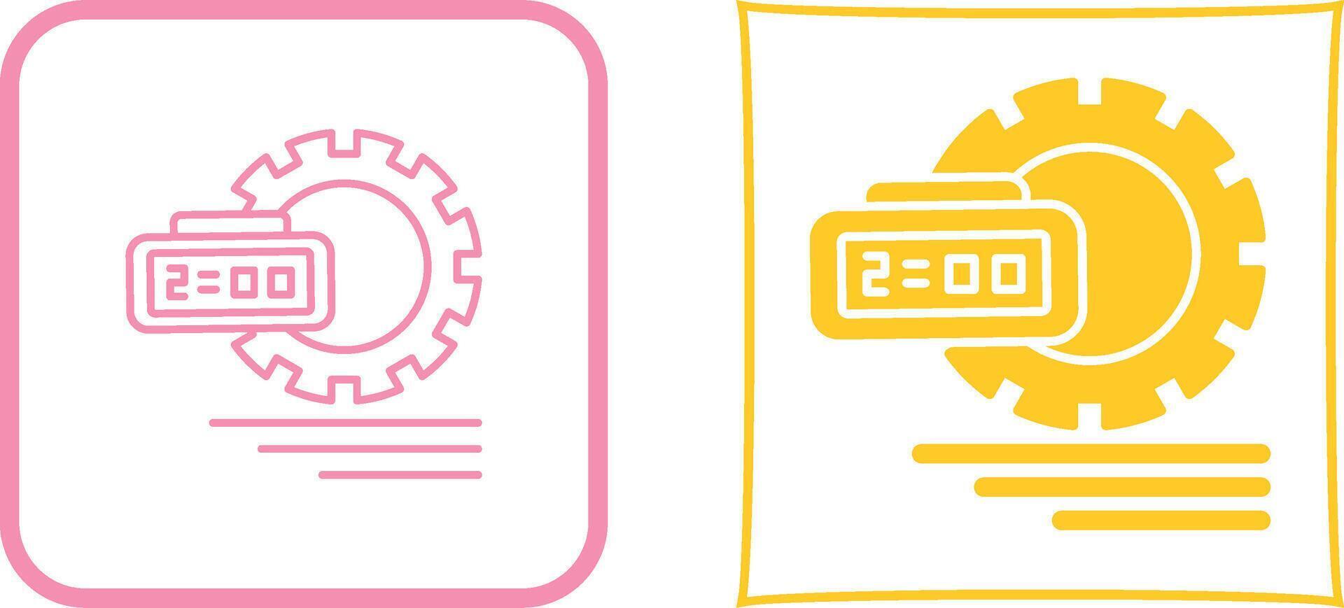 Time Management Icon Design vector