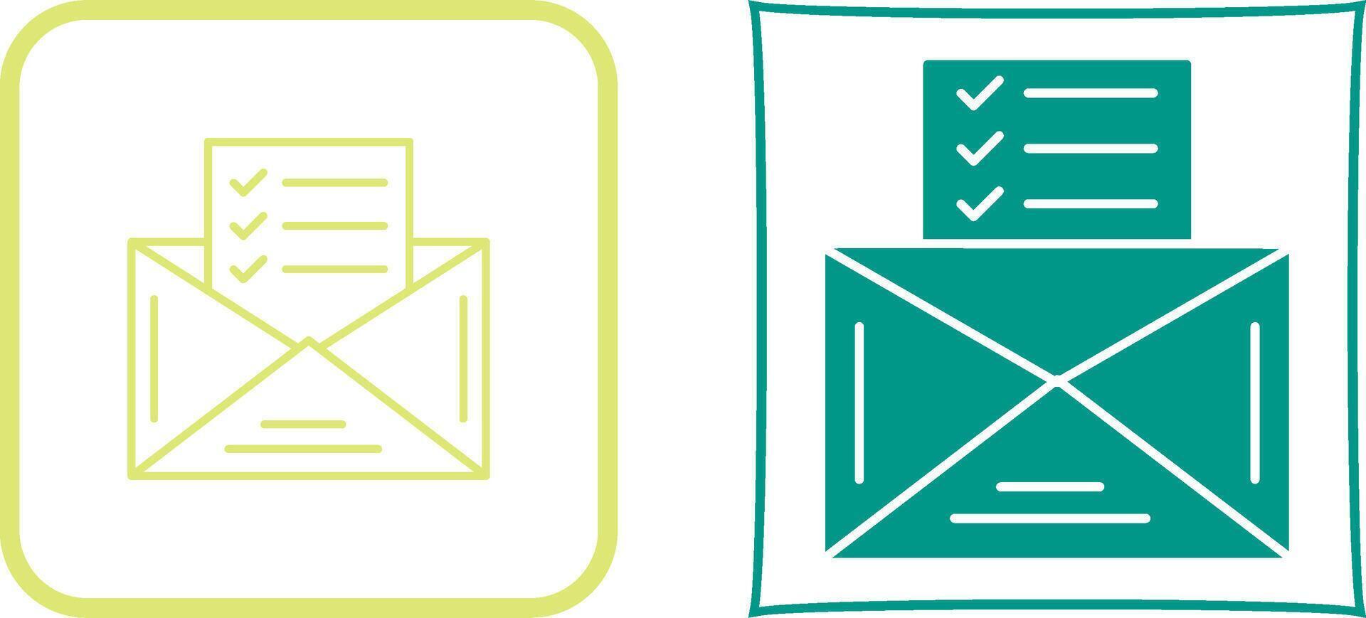 Check List Icon Design vector