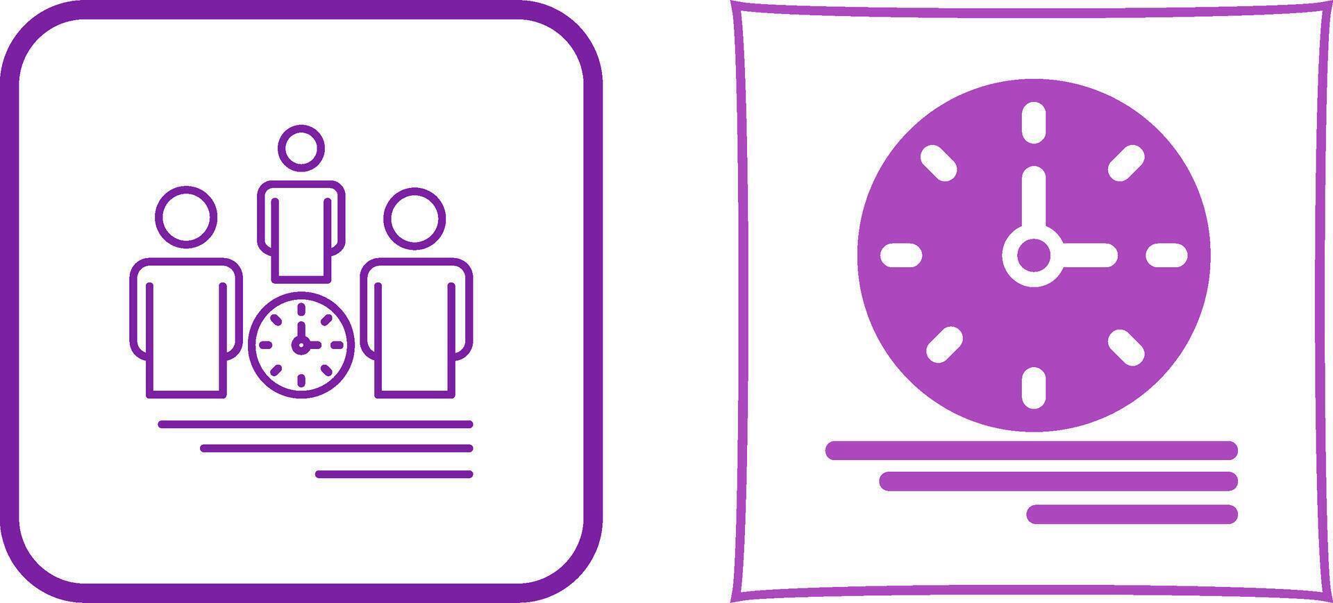Team Management Icon Design vector